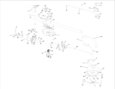 Exploded Diagram A Diagram and Parts List for DWE7800 Type 1 DeWALT Sander Polisher