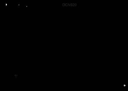 Section 1 Diagram and Parts List for DCN920P1 Type 1 DeWALT Nailer