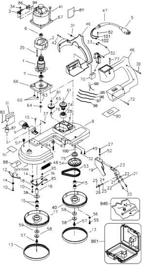 Part Location Diagram of N174802 DeWALT LEAD