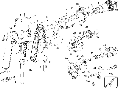 Part Location Diagram of 176883-00 DeWALT Field