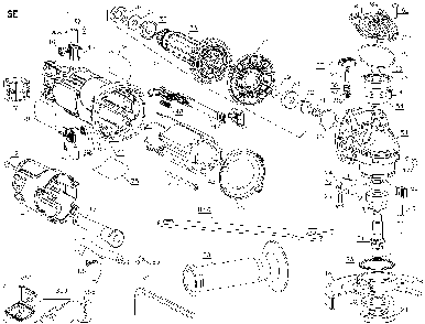 Part Location Diagram of 149142-00 DeWALT Handle,side
