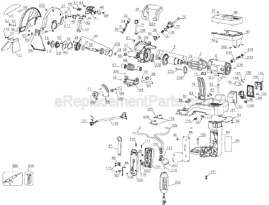 Part Location Diagram of 618313-00 DeWALT Column