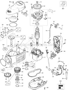Part Location Diagram of 487285-00 DeWALT Rod
