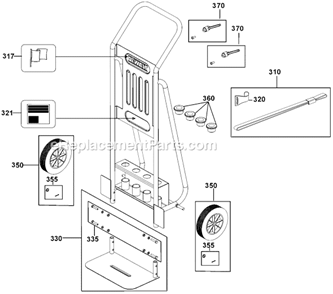 Part Location Diagram of 495091-00 DeWALT Strap