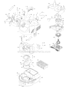 Part Location Diagram of N034284 DeWALT Seal