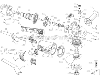 Part Location Diagram of 330045-15 DeWALT Screw