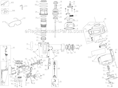 Part Location Diagram of 620502-00 DeWALT Spring