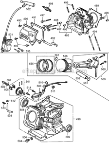 Page B Diagram and Parts List for D55250 Type 2 DeWALT Compressor