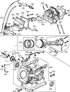 Page B Diagram and Parts List for D55270 Type 2 DeWALT Compressor
