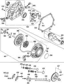 Page C Diagram and Parts List for D55271 Type 4 DeWALT Compressor