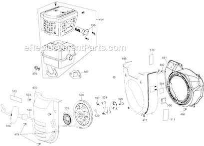 Page D Diagram and Parts List for D55684 Type 1 DeWALT Compressor