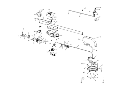 Exploded Diagram I Diagram and Parts List for DWE7800 Type 1 DeWALT Sander Polisher