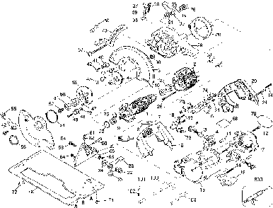 Exploded Diagram A Diagram and Parts List for DW358-46 Type 1 DeWALT Circular Saw