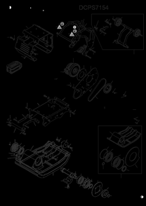 Section 1 Diagram and Parts List for DCPS7154AG2 Type 1 DeWALT Lawn Tractor Accessories