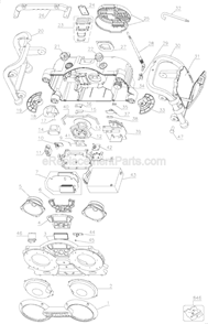 Part Location Diagram of 429790-33 DeWALT Power Cord