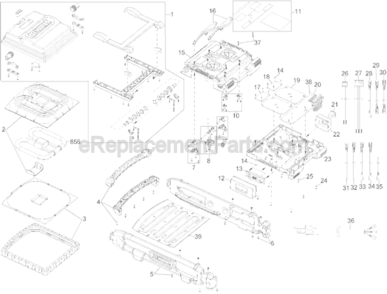 Part Location Diagram of 5140046-74 DeWALT Screw