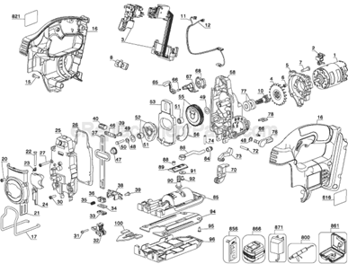 Part Location Diagram of 402140-00 DeWALT Device,anti.spl