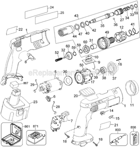 Part Location Diagram of 151686-00 DeWALT Washer