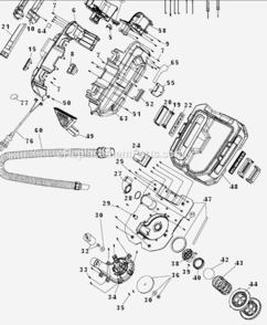 Page A Diagram and Parts List for DCV581H Type 11 DeWALT Utility Vacuum
