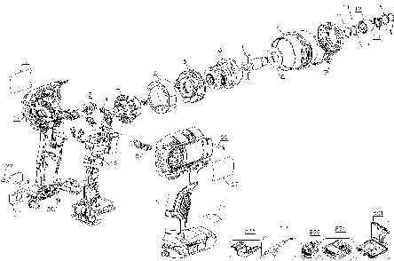 Part Location Diagram of N201932 DeWALT Kitbox