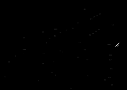 Part Location Diagram of NA318436 DeWALT End Cap