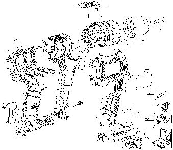 Page A Diagram and Parts List for DCD790D2 Type 2 DeWALT Cordless Drill