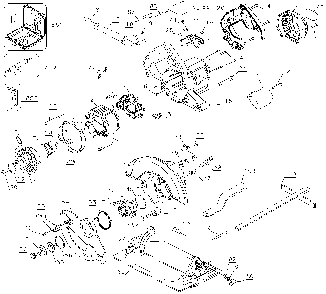 Page A Diagram and Parts List for DW367 Type 3 DeWALT Circular Saw