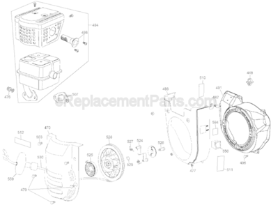 Page E Diagram and Parts List for DPD3000IC  DeWALT Pressure Washer