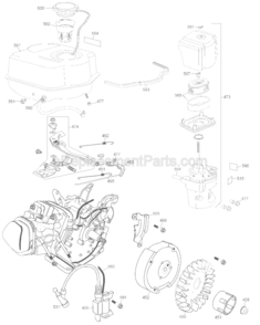 Page F Diagram and Parts List for DPD3100  DeWALT Pressure Washer