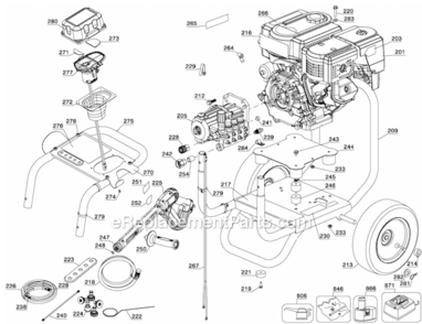 Part Location Diagram of N017847 DeWALT Bolt