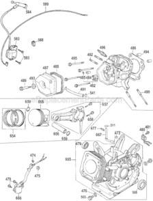 Page C Diagram and Parts List for DPH3800  DeWALT Pressure Washer