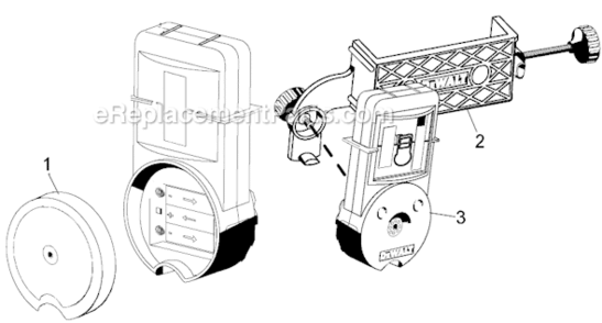 Part Location Diagram of 595562-00 DeWALT Clamp