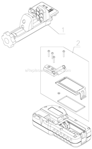 Page A Diagram and Parts List for DW0772 Type 1 DeWALT Laser Level