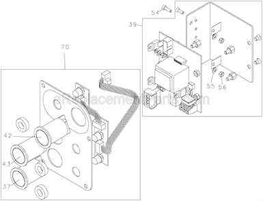 Page B Diagram and Parts List for DW151 Type 1 DeWALT Drill Press