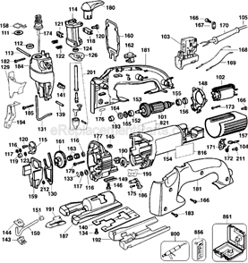 Part Location Diagram of 402111-00 DeWALT Spring