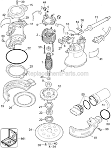 Part Location Diagram of 604763-00 DeWALT Label,Warning