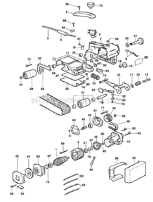 Part Location Diagram of 324593-02 DeWALT Cover