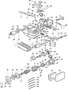 Part Location Diagram of 324593-22 DeWALT Cover