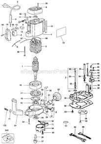 Part Location Diagram of 943114-00 DeWALT Lock,Spindle