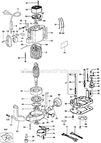 Part Location Diagram of 249067-01 DeWALT Wheel,Spd.Reg.