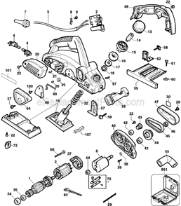 Part Location Diagram of 328548-09 DeWALT Field