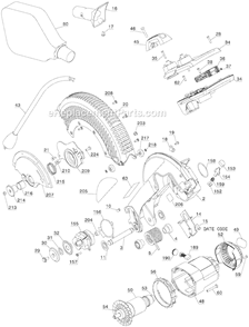 Part Location Diagram of N057724 DeWALT Trunnion