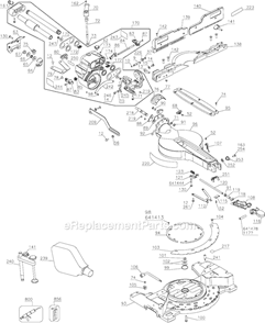 Part Location Diagram of 618156-00 DeWALT Lock Knob