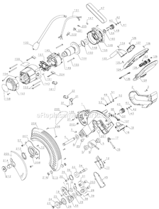 Part Location Diagram of 618193-00 DeWALT Belt Cover