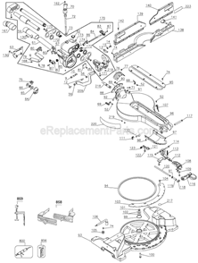 Part Location Diagram of 618199-00 DeWALT Kerf Board