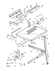 Part Location Diagram of 860301-16 DeWALT Screw