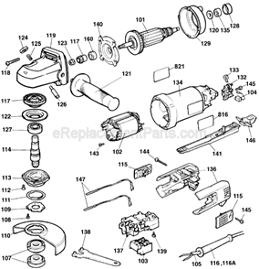 Part Location Diagram of 569577-17 DeWALT Field