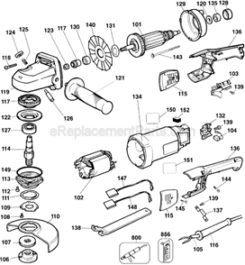 Part Location Diagram of 402871-08 DeWALT Case,Field