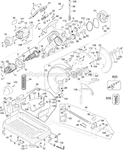 Part Location Diagram of 391039-00 DeWALT Wshr Retainer