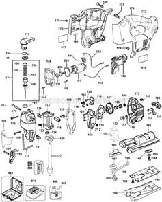 Part Location Diagram of 382816-00 DeWALT Label,Warning